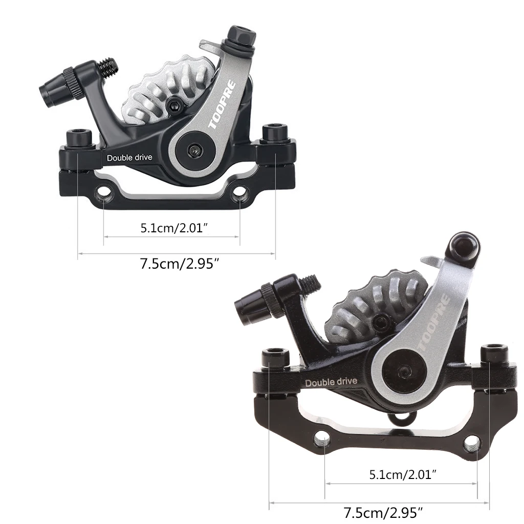 Aluminum Alloy Bicycle Dual Drive Front/Rear Disc Brake Mountain Road MTB Bike Mechanical Caliper Disc Brakes H053
Aluminum Alloy Bicycle Dual Drive Front/Rear Disc Brake Mountain Road MTB Bike Mechanical Caliper Disc Brakes H053