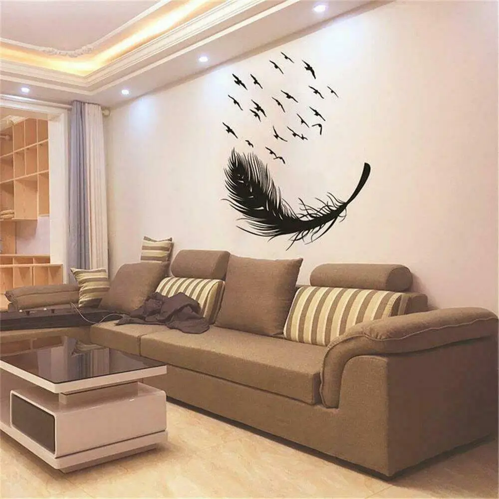 Большие Перья Летающие птицы Настенная Наклейка для офиса ванной комнаты игровой комнаты перья вдохновляющая Цитата Настенная Наклейка де...
Большие Перья Летающие птицы Настенная Наклейка для офиса ванной комнаты игровой комнаты перья вдохновляющая Цитата Настенная Наклейка де...