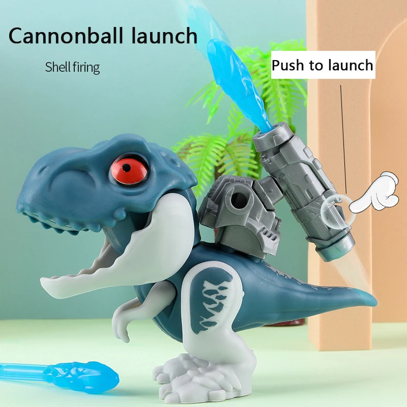 Creative Dinosaur Model Jurassic Building Blocks Dinosaur Toy Tyrannosaurus Interactive Soft Bullet Shooter Toy for Kids 4 Years
Creative Dinosaur Model Jurassic Building Blocks Dinosaur Toy Tyrannosaurus Interactive Soft Bullet Shooter Toy for Kids 4 Years