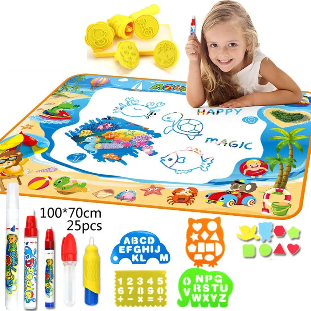 Большой Портативный волшебная ручка для рисования водой коврик для рисования детские развивающие игрушки подарок
Большой Портативный волшебная ручка для рисования водой коврик для рисования детские развивающие игрушки подарок