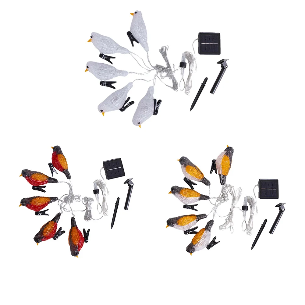 LED Bird Clamp Lantern Lamps Garden Decoration Solar String Lights Acrylic Garland Lights for Home Wedding Party 
LED Bird Clamp Lantern Lamps Garden Decoration Solar String Lights Acrylic Garland Lights for Home Wedding Party
