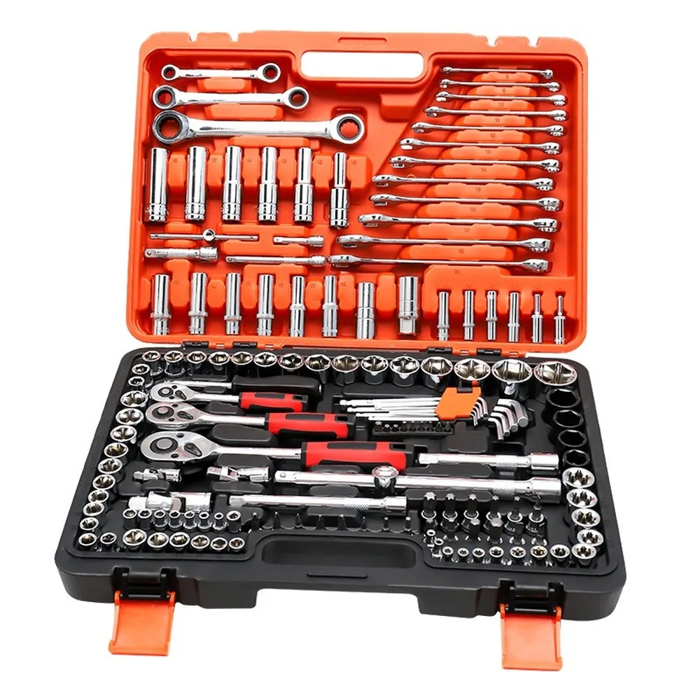 Multifunctional Sleeve Casing Combination Toolbox Car Repair Tool Set Sleeve Ratchet Wrench Repair Car Repair Car
Multifunctional Sleeve Casing Combination Toolbox Car Repair Tool Set Sleeve Ratchet Wrench Repair Car Repair Car