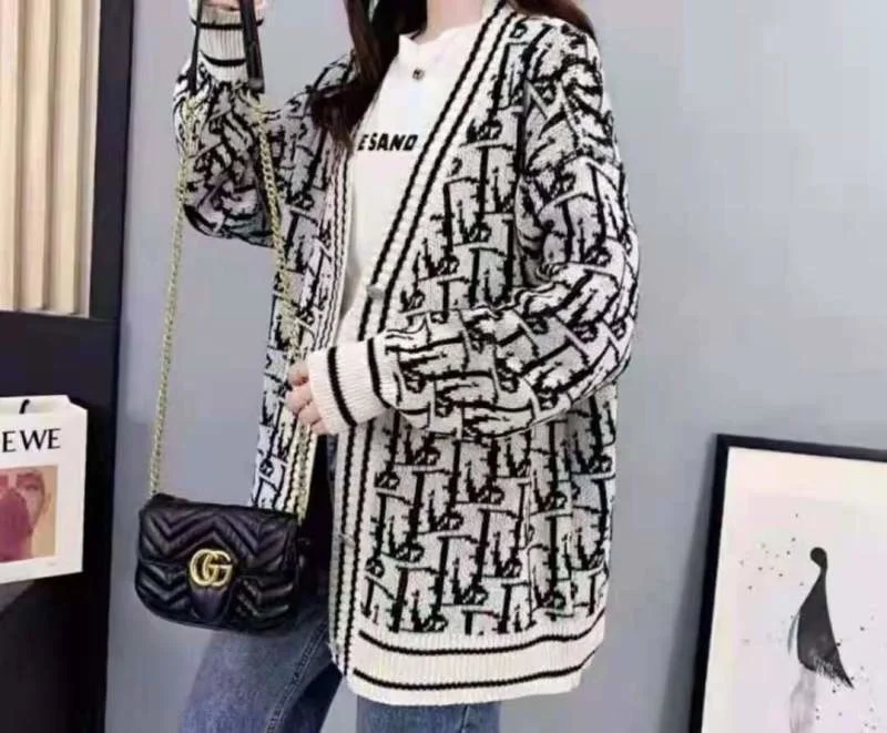 CMAZCMAZ Sweater Coat for Women Autumn and Winter New Western Style Knitted Cardigan
CMAZCMAZ Sweater Coat for Women Autumn and Winter New Western Style Knitted Cardigan