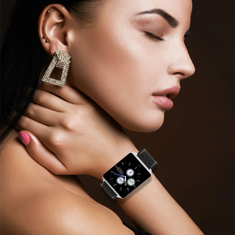 Women Smart Watch Waterproof Fitness Sport Watch Heart Rate Tracker Call/Message Reminder Bluetooth Smartwatch For Android iOS
Women Smart Watch Waterproof Fitness Sport Watch Heart Rate Tracker Call/Message Reminder Bluetooth Smartwatch For Android iOS