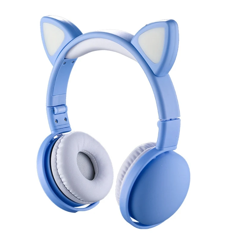 Wireless Bluetooth Headphones for Kids Kid Headphone Over-Ear with LED Lights Foldable Headphones
Wireless Bluetooth Headphones for Kids Kid Headphone Over-Ear with LED Lights Foldable Headphones