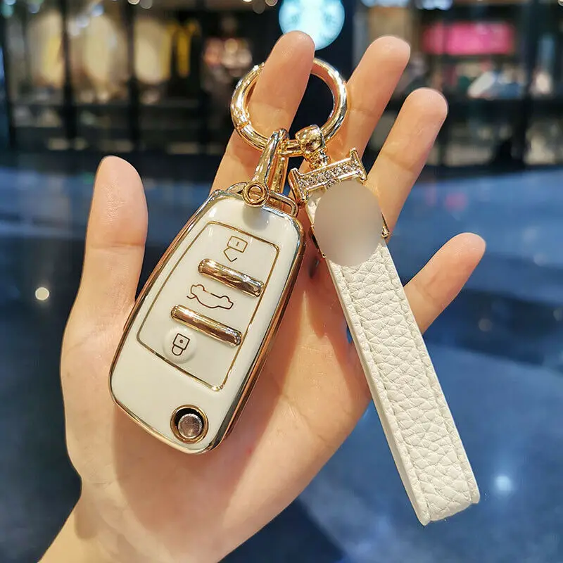 Новинка ТПУ чехол для автомобильного ключа Audi A1 A3 A4 A5 A6 A7 B6 B7 B8 Q2 Q3 Q5 Q7 C5 C6 8P 8V 8L R8 S4 S5