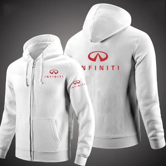 New Spring Autumn Hoodies Men Infiniti Logo Casual Hip Hop Harajuku Long Sleeve Hooded Sweatshirts Zipper Jacket Hoody Clothing
New Spring Autumn Hoodies Men Infiniti Logo Casual Hip Hop Harajuku Long Sleeve Hooded Sweatshirts Zipper Jacket Hoody Clothing