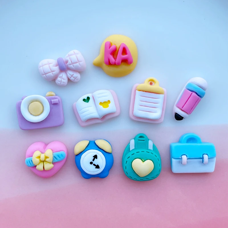 10-50 Pcs New Cute Resin Mini Cartoon School Supplies Flat Back Scrapbook Kawaii DIY Wedding Party Hairpin Decorate Accessories
10-50 Pcs New Cute Resin Mini Cartoon School Supplies Flat Back Scrapbook Kawaii DIY Wedding Party Hairpin Decorate Accessories