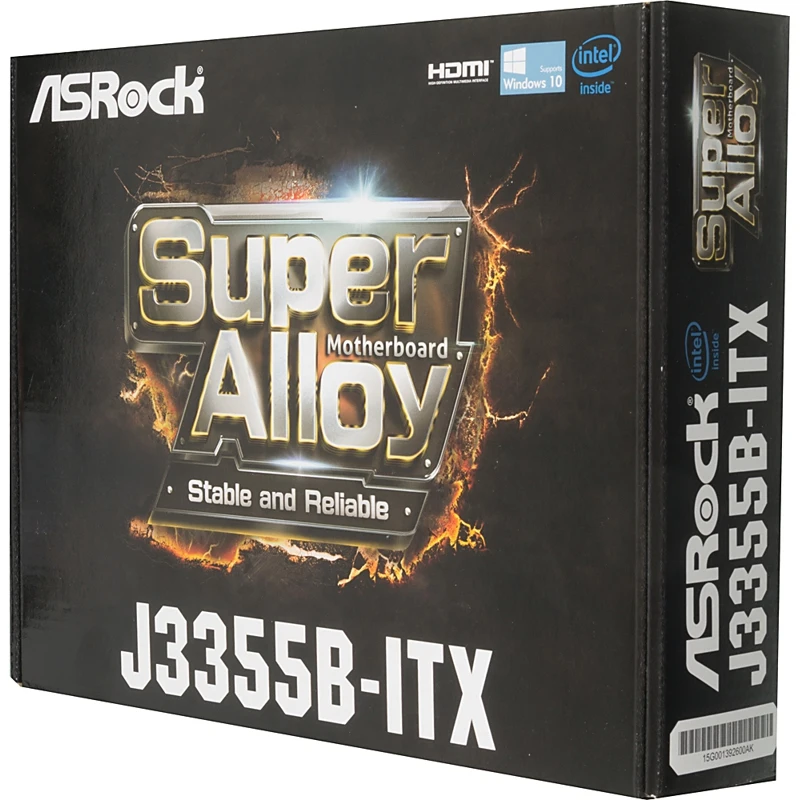 Материнская плата Asrock J3355B-ITX mini-ITX AC`97 8ch(7.1) GbLAN+VGA+HDMI | Компьютеры и офис