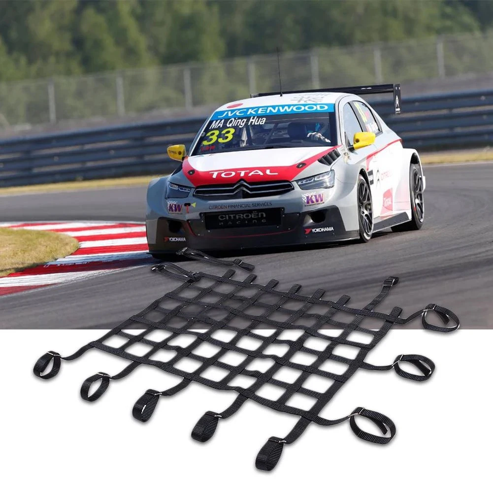 Nylon Racing Car Window Net Universal Car Window Safety Net Anti-collision Protector Equipment Automobile Modified Accessories
Nylon Racing Car Window Net Universal Car Window Safety Net Anti-collision Protector Equipment Automobile Modified Accessories