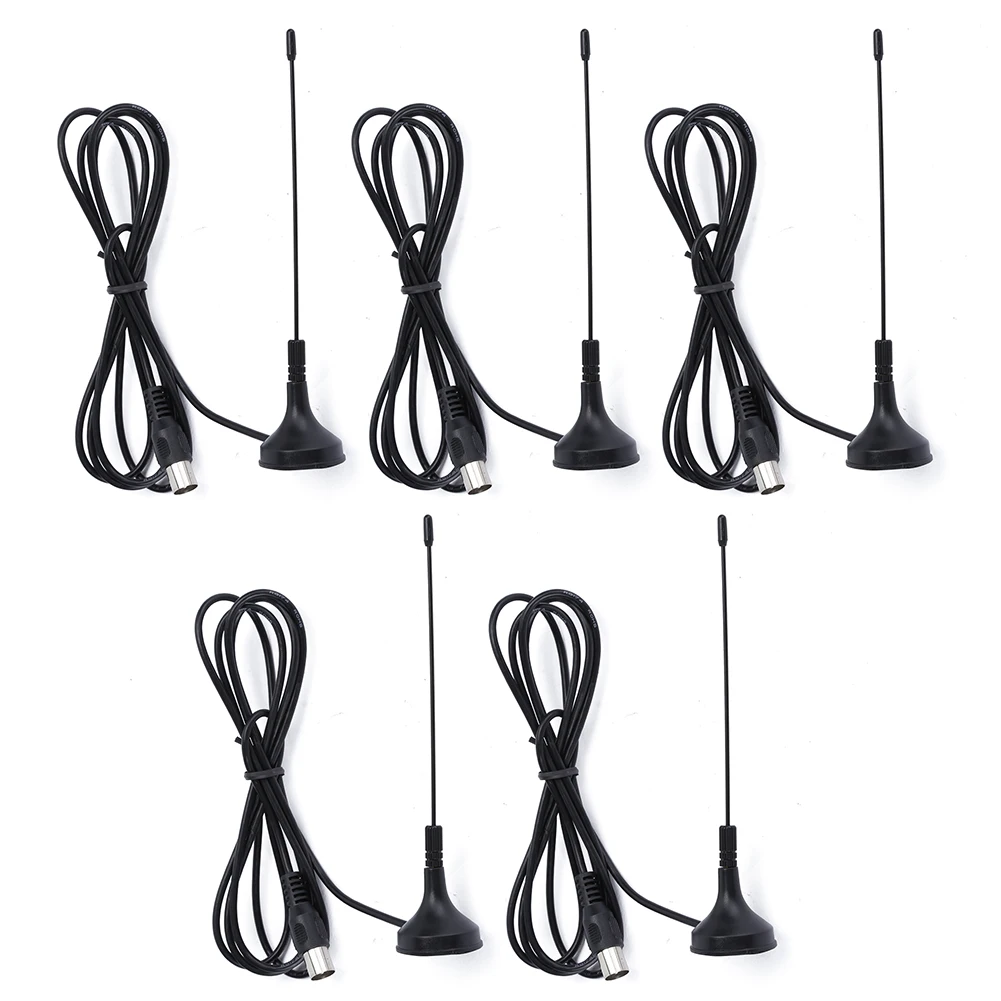 (5 шт./компл.) VHF UHF 5dBi качество DVB‑T HD TV Цифровой 1080P TV Высокая Антенна с присоской
(5 шт./компл.) VHF UHF 5dBi качество DVB‑T HD TV Цифровой 1080P TV Высокая Антенна с присоской