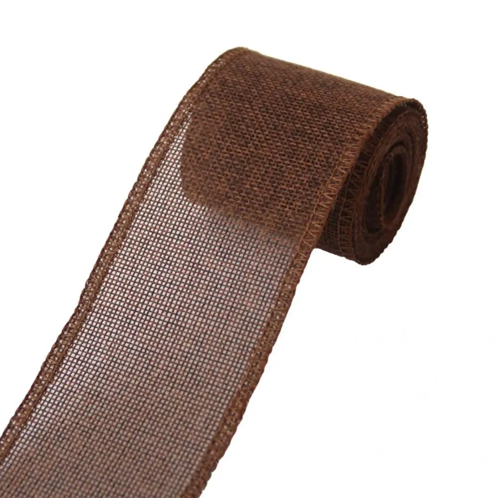 1 Roll DIY Wrinkle-resistant Christmas Ribbon Imitation Linen Each Side Serging Wrapping Ribbon for Home
1 Roll DIY Wrinkle-resistant Christmas Ribbon Imitation Linen Each Side Serging Wrapping Ribbon for Home