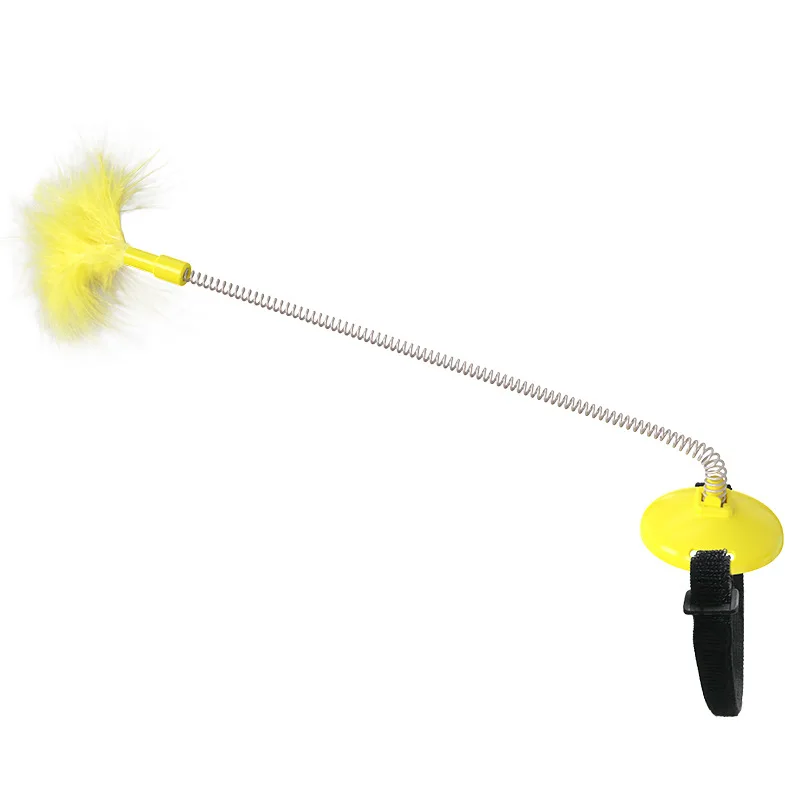 2021 New Cat Wearable Cat Collar Toy Spring Interactive Cat Stick Pet Supplies
2021 New Cat Wearable Cat Collar Toy Spring Interactive Cat Stick Pet Supplies