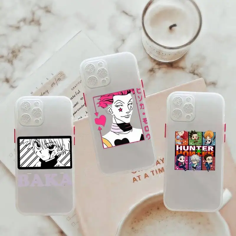 Hunter x Hunter(1) Phone Case For iPhone 12 11 Mini Pro XR XS Max 7 8 Plus X Matte transparent White Cover
Hunter x Hunter(1) Phone Case For iPhone 12 11 Mini Pro XR XS Max 7 8 Plus X Matte transparent White Cover