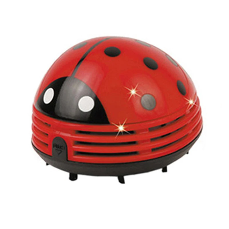 1 Pcs Mini Ladybug Vacuum Cleaner Desktop Coffee Table Vacuum Cleaner Dust Collector For Home Office Desktop cleaning 
1 Pcs Mini Ladybug Vacuum Cleaner Desktop Coffee Table Vacuum Cleaner Dust Collector For Home Office Desktop cleaning