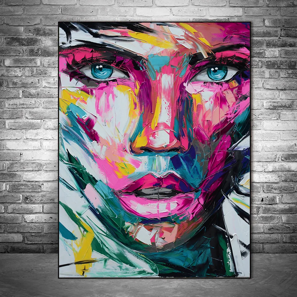 Abstract Colorful Girl Face Canvas Paintings Posters And Prints Modern African Girl Wall Art Pictures Home Wall Decor Cuadros
Abstract Colorful Girl Face Canvas Paintings Posters And Prints Modern African Girl Wall Art Pictures Home Wall Decor Cuadros
