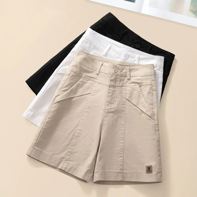 2021 Summer Korea Fashion Women High Waist Loose Knee Length Pants All-matched Casual Cotton White Straight Pants V578
2021 Summer Korea Fashion Women High Waist Loose Knee Length Pants All-matched Casual Cotton White Straight Pants V578
