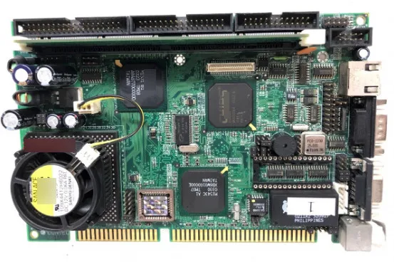 PC-586HU (ПК)-LV Rev: 1 100% ОК оригинальная плата IPC слот ISA Промышленная материнская