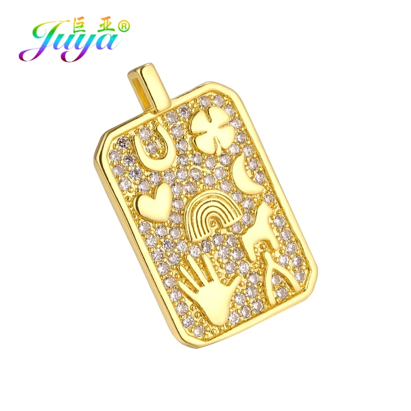 Juya DIY Pendant Jewelry Making Accessories Handmade Luxury Fashion Gold Micro Pave Zircon Charms Supplies Wholesale
Juya DIY Pendant Jewelry Making Accessories Handmade Luxury Fashion Gold Micro Pave Zircon Charms Supplies Wholesale
