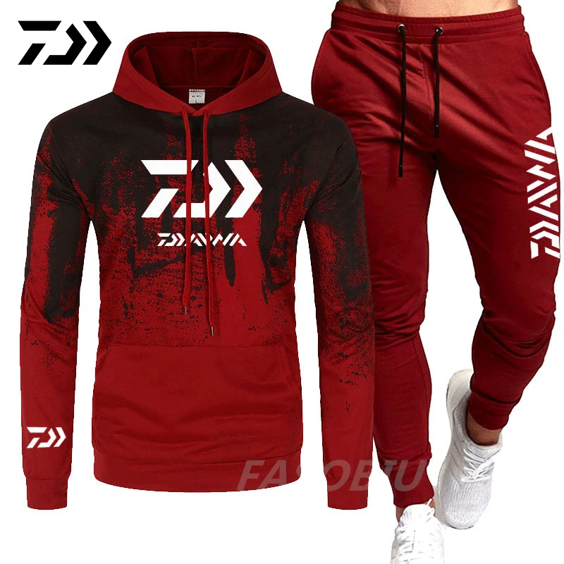 Daiwa Men's Autumn Winter New Trend Fishing Clothing Outdoor Camping Fishing Clothes Windproof Hiking Sports Suit Two-piece Suit
Daiwa Men's Autumn Winter New Trend Fishing Clothing Outdoor Camping Fishing Clothes Windproof Hiking Sports Suit Two-piece Suit