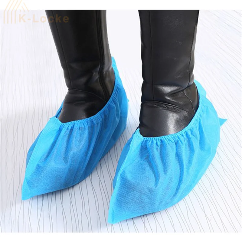 50 pairs/pack Disposable New Material Non-woven Shoe Cover Non-slip Shoe Cover Reusable Shoe Cover Home Workshop Shoe Dust Cover
50 pairs/pack Disposable New Material Non-woven Shoe Cover Non-slip Shoe Cover Reusable Shoe Cover Home Workshop Shoe Dust Cover
