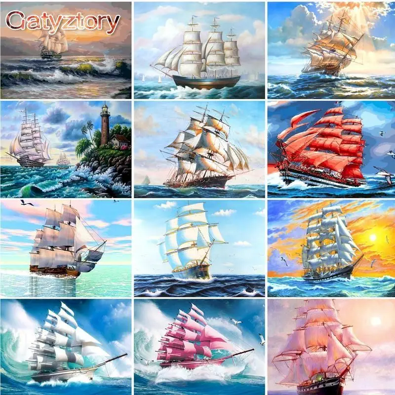 GATYZTORY DIY Painting By Numbers Boat Picture Colouring Zero Basis Picture By Numbers HandPainted Oil Painting DIY Gift Home D
GATYZTORY DIY Painting By Numbers Boat Picture Colouring Zero Basis Picture By Numbers HandPainted Oil Painting DIY Gift Home D