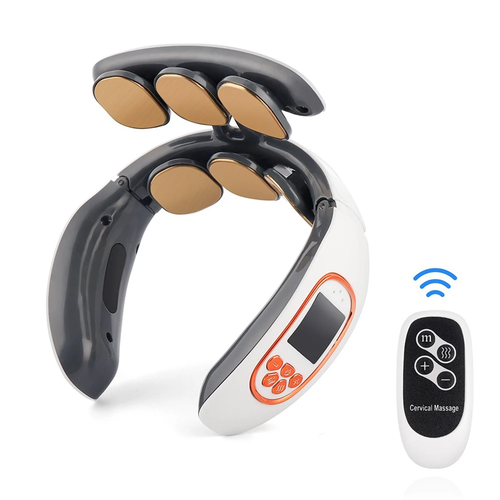 6 Modes Electric Neck Back Massager Pulse Return Power Massage Heating Pain Relief Health Care Neck Relaxation Health Care Tools
6 Modes Electric Neck Back Massager Pulse Return Power Massage Heating Pain Relief Health Care Neck Relaxation Health Care Tools