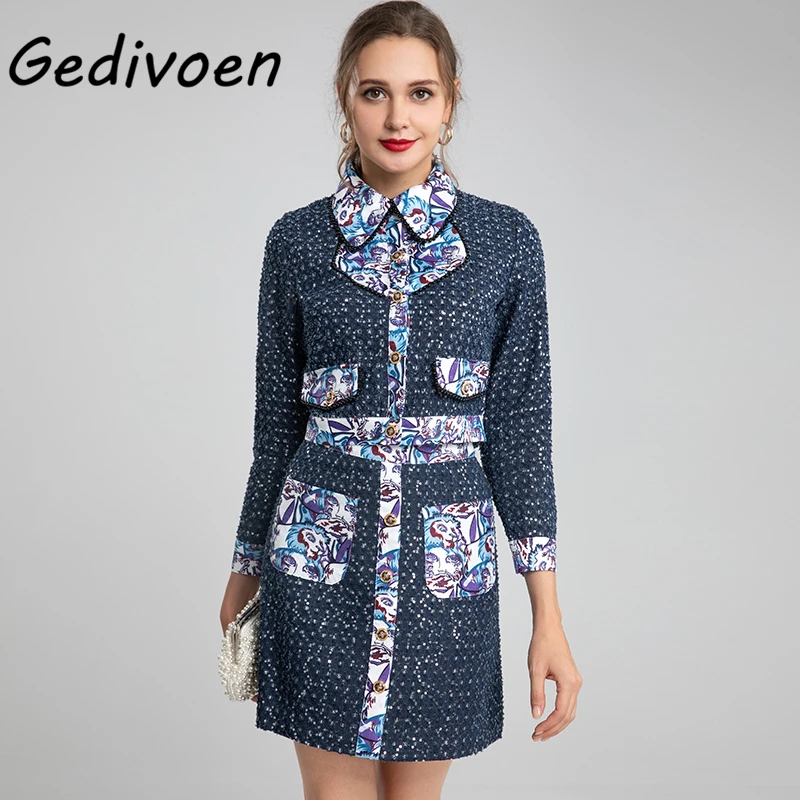 Модный осенний женский твидовый костюм Gedivoen с мини-юбкой, пальто с длинным рукавом и короткая юбка с высокой талией, лоскутный костюм из дву...
Модный осенний женский твидовый костюм Gedivoen с мини-юбкой, пальто с длинным рукавом и короткая юбка с высокой талией, лоскутный костюм из дву...