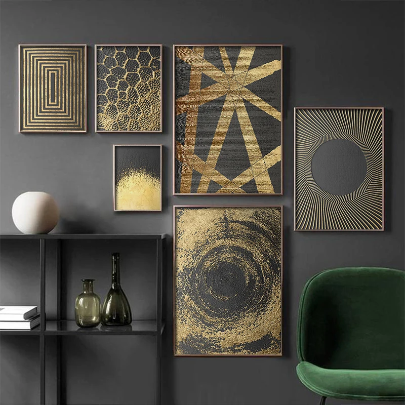 Nordic Abstract Golden Texture Art Wall Posters And Prints Retro Light Luxury Canvas Painting Living Room Picture Home Decor
Nordic Abstract Golden Texture Art Wall Posters And Prints Retro Light Luxury Canvas Painting Living Room Picture Home Decor