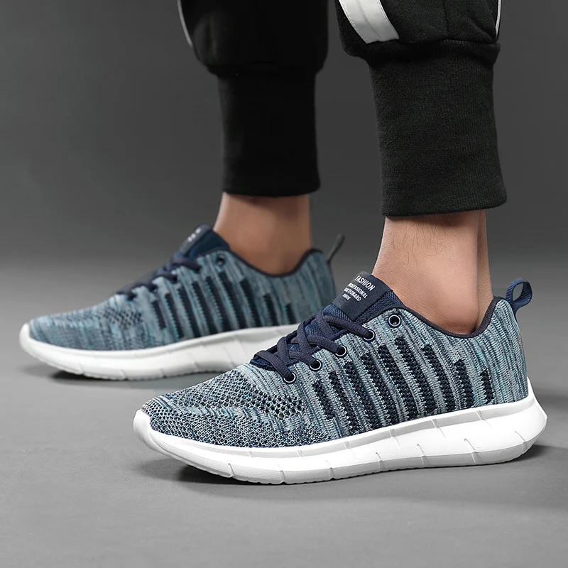 Running Shoes Men Flying Lightweight Breathable Mesh Sneakers Thick Sole Soft Sole Shock Absorption Wear Resistant Walking Shoes
Running Shoes Men Flying Lightweight Breathable Mesh Sneakers Thick Sole Soft Sole Shock Absorption Wear Resistant Walking Shoes
