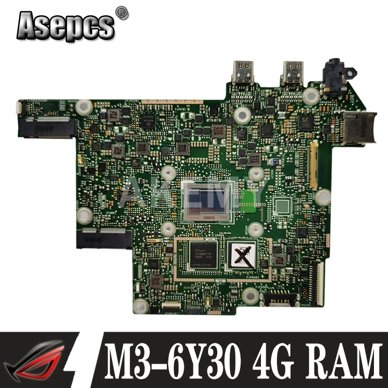 Akemy T302CHI MAIN_BD._4G/M3-6Y30/AS mainboard REV2.0 For Asus T302 T302C T302CH T302CHI laptop motherboard Tested Free Shipping
Akemy T302CHI MAIN_BD._4G/M3-6Y30/AS mainboard REV2.0 For Asus T302 T302C T302CH T302CHI laptop motherboard Tested Free Shipping