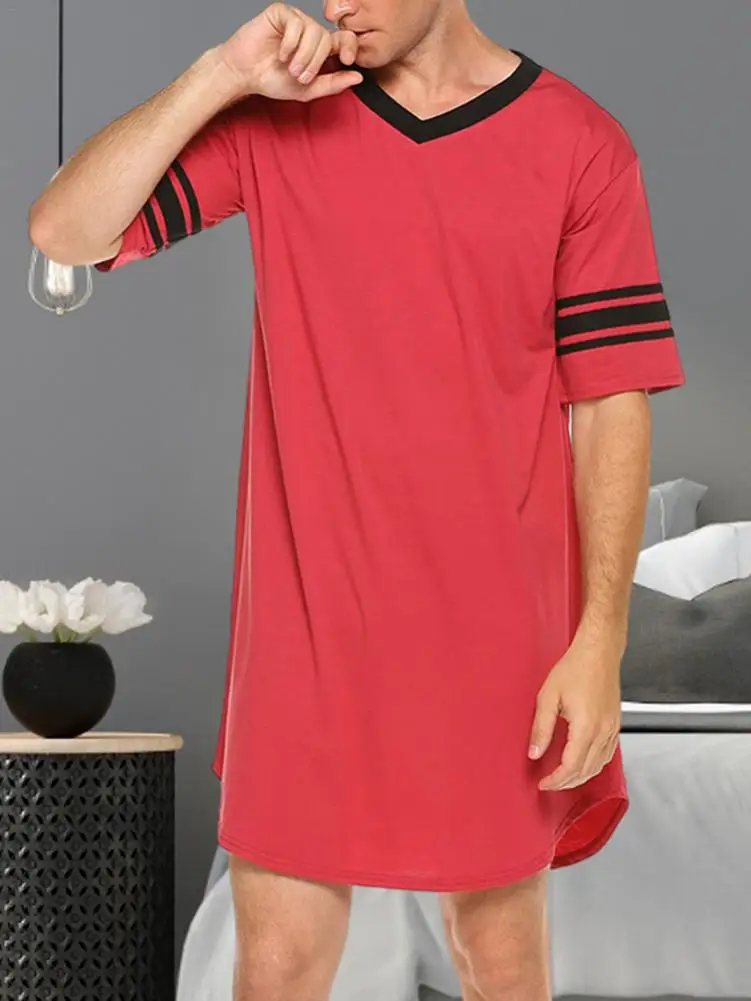Simple Sleepwear Men Short-sleeved Pajamas robe Lightweight Comfortable Clothes Suit Casual Home Service Short M-2XL
Simple Sleepwear Men Short-sleeved Pajamas robe Lightweight Comfortable Clothes Suit Casual Home Service Short M-2XL