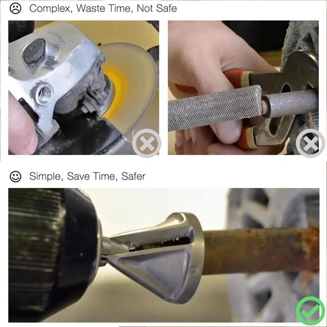 Remove Burr Tools for Metal Drilling Tool External Chamfer Stainless Steel Metal Drills Deburring External Chamfer Tool
Remove Burr Tools for Metal Drilling Tool External Chamfer Stainless Steel Metal Drills Deburring External Chamfer Tool