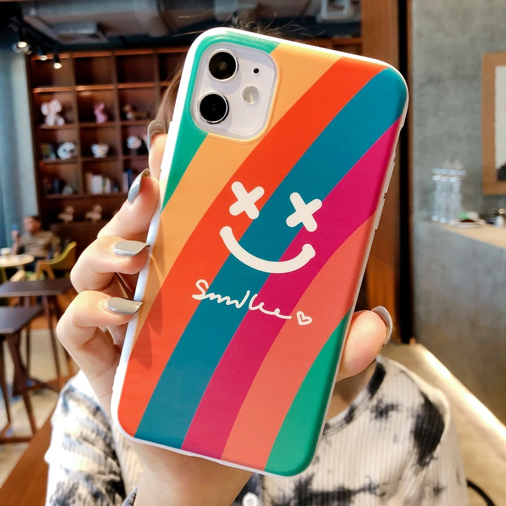 Cute Rainbow Slime Silicone Case for iPhone 5s 6s 7 8 Plus X Xs Xr Phone Accessories for iPhone 11 Pro Max 12 Mini SE 2020 Case
Cute Rainbow Slime Silicone Case for iPhone 5s 6s 7 8 Plus X Xs Xr Phone Accessories for iPhone 11 Pro Max 12 Mini SE 2020 Case