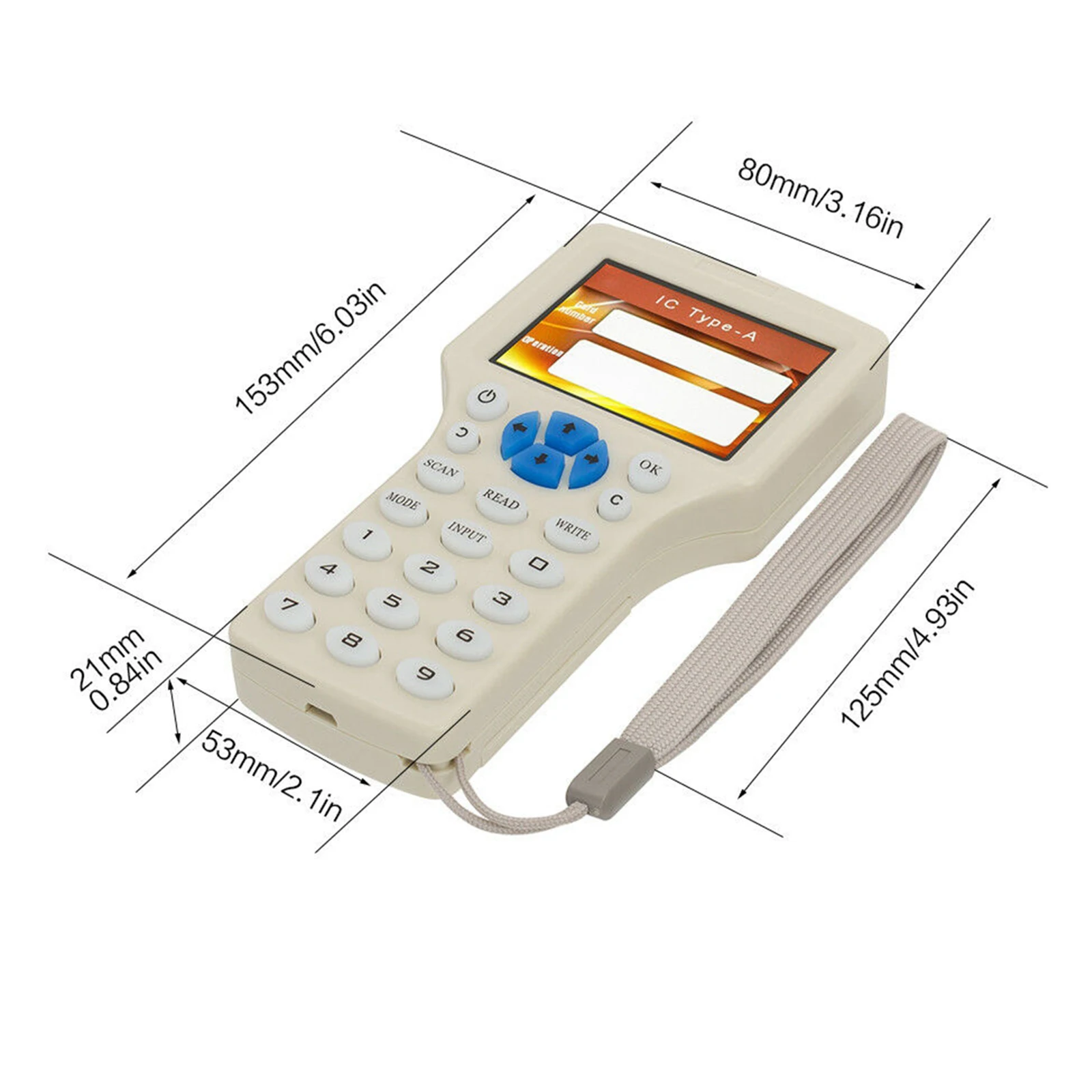 10-Frequency RFID Card Reader Copier Access Control System Support for ID IC Cards ID-125 375 500 625 750 1000KhzIC-13.56Mhz
10-Frequency RFID Card Reader Copier Access Control System Support for ID IC Cards ID-125 375 500 625 750 1000KhzIC-13.56Mhz