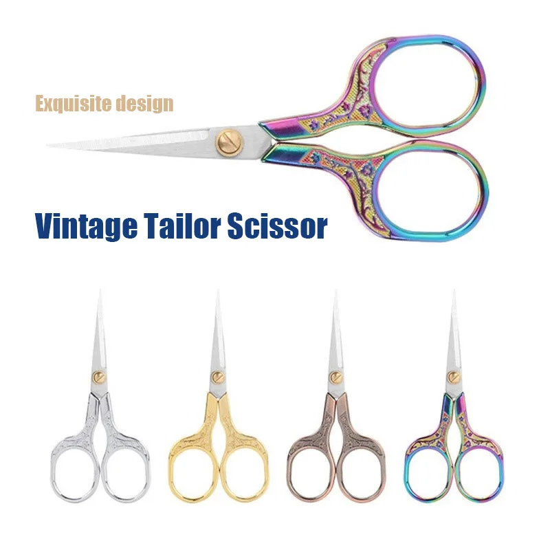 Durable Stainless Steel Vintage Tailor Scissor Household Embroidery Thread Scissors Handcraft Tool CrossStitch Scissors DIY Home
Durable Stainless Steel Vintage Tailor Scissor Household Embroidery Thread Scissors Handcraft Tool CrossStitch Scissors DIY Home