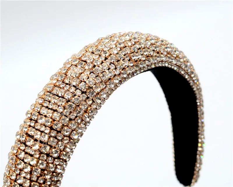 Colorful Crystals-Inlaid Sponge Rhinestone Headband European and American Baroque Headband Wide-Brimmed Rhinestone Headband
Colorful Crystals-Inlaid Sponge Rhinestone Headband European and American Baroque Headband Wide-Brimmed Rhinestone Headband