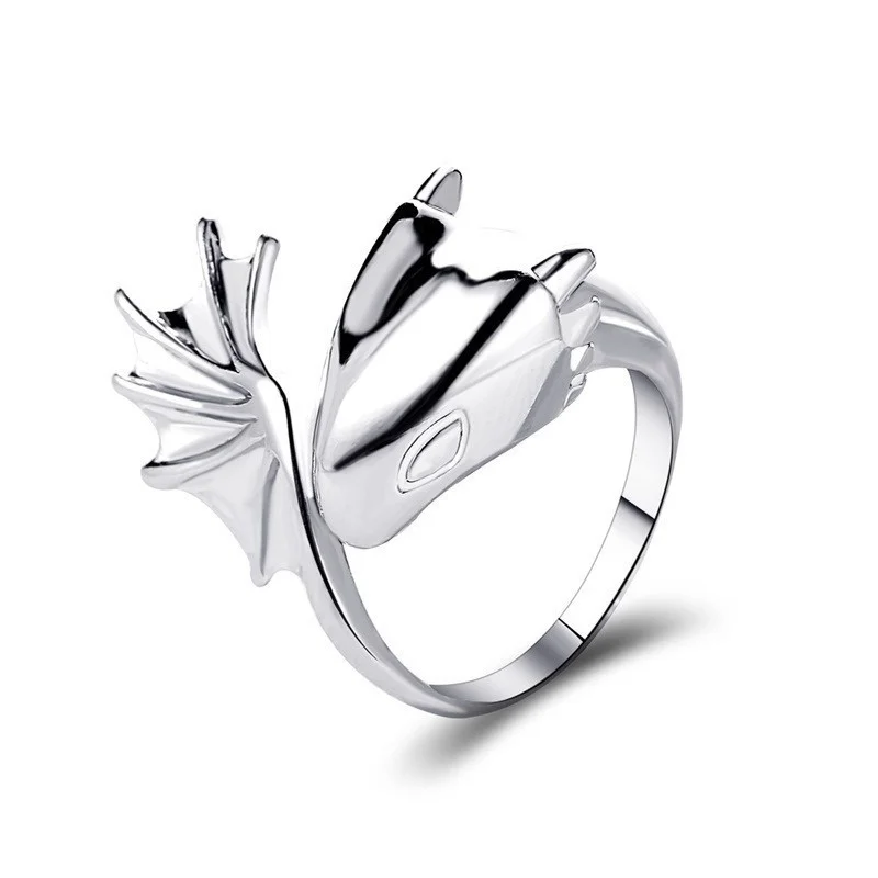 Creative Pterosaur Opening Rings for Men Women Cocktail Party Couple Rings Dragon Ring Fashion Jewelry Lover's Gifts Accessories
Creative Pterosaur Opening Rings for Men Women Cocktail Party Couple Rings Dragon Ring Fashion Jewelry Lover's Gifts Accessories