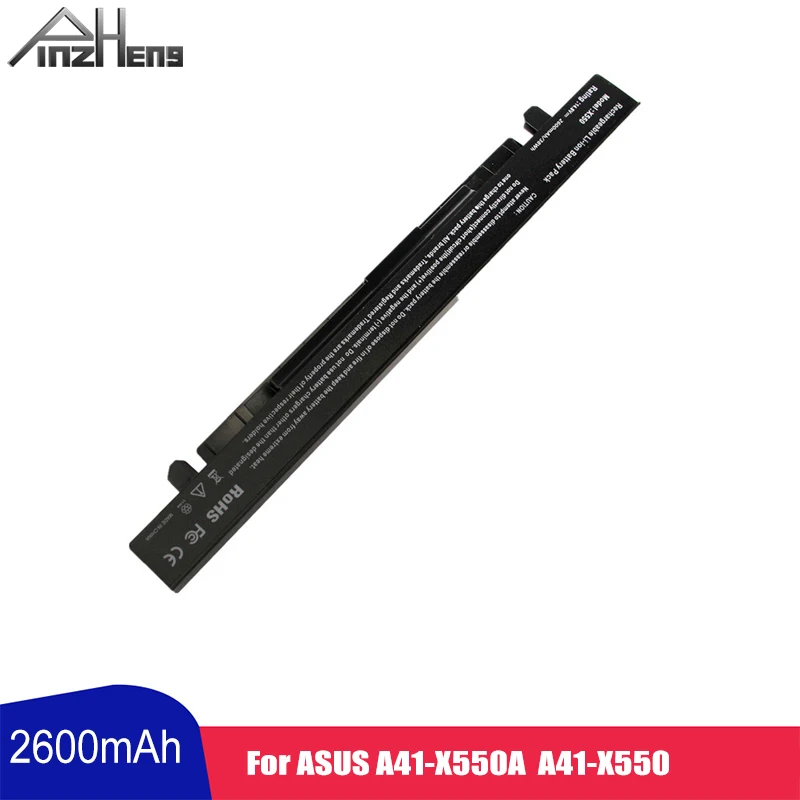 PINZHENG 2600mAh Laptop Battery For Asus HP A41-X550 X550A Y481C Y581C X450VC X550V K550J For ASUS A450 A550 R510 Series
PINZHENG 2600mAh Laptop Battery For Asus HP A41-X550 X550A Y481C Y581C X450VC X550V K550J For ASUS A450 A550 R510 Series