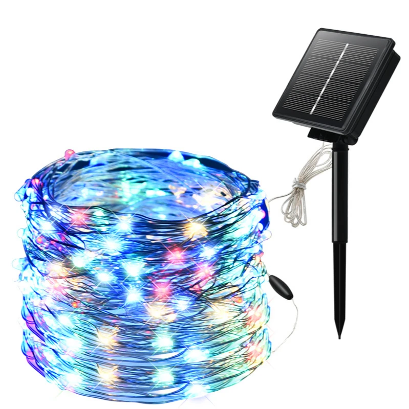 На солнечных батареях, медный провод, струнные лампы, 100/200LED с компонентами по хорошей цене Панель рождественского праздника вечерние украшения на открытом воздухе IP65 Водонепроницаемый освещение
На солнечных батареях, медный провод, струнные лампы, 100/200LED с компонентами по хорошей цене Панель рождественского праздника вечерние украшения на открытом воздухе IP65 Водонепроницаемый освещение