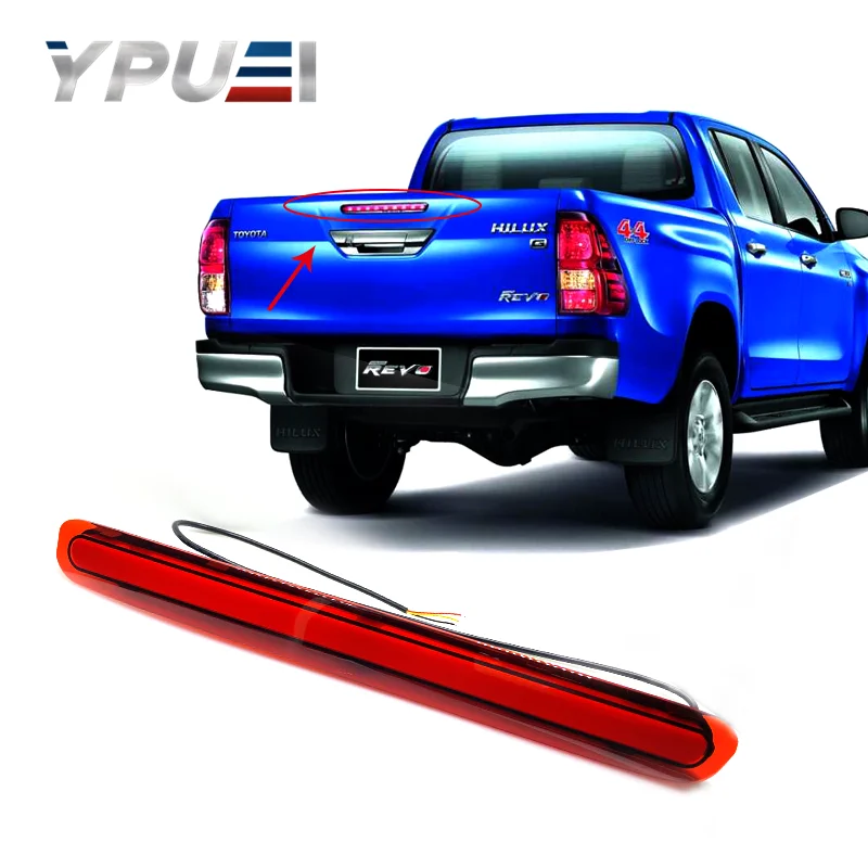 Третий 3-й стоп светильник, Динамический светодиодный стоп-сигнал для Toyota Hilux Revo Vigo 2015 2016 2017 2018 2019 отражатель заднего бампера
Третий 3-й стоп светильник, Динамический светодиодный стоп-сигнал для Toyota Hilux Revo Vigo 2015 2016 2017 2018 2019 отражатель заднего бампера