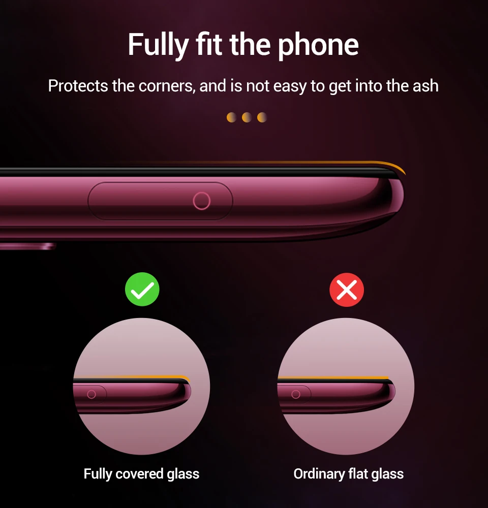 Закаленное стекло для XiaoMi K20 PRO GO RedMi S2 Note 7 Pro 7A 6 6A Global Pocophone F1 изогнутое с полным