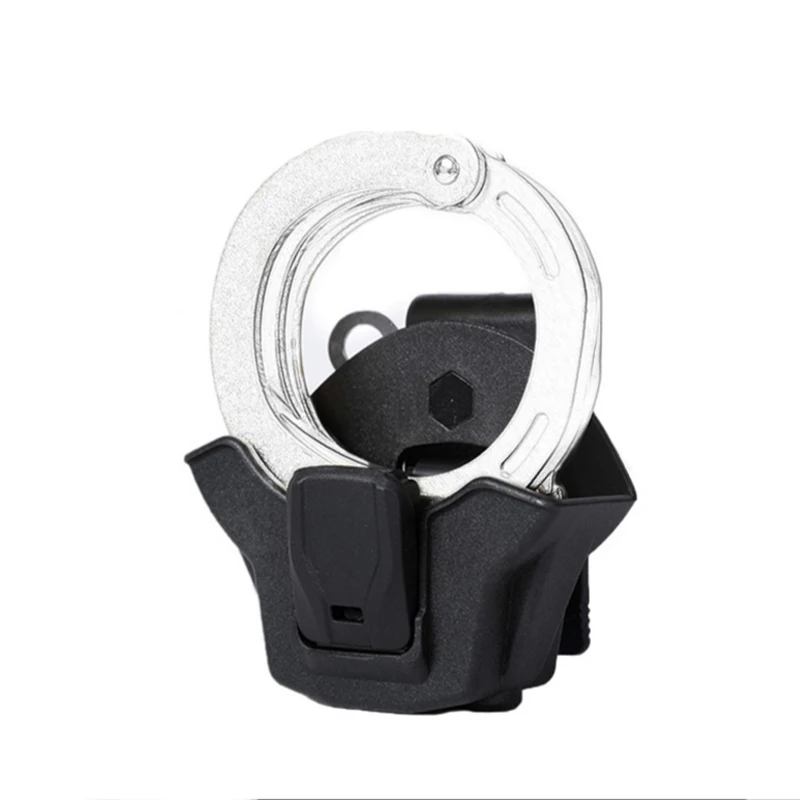 Duty Handcuffs 360 Degree Rotation Police Case Holster Dragon Skin Plastic Steel Thumb Release Height Adjustable for Belt Vest
Duty Handcuffs 360 Degree Rotation Police Case Holster Dragon Skin Plastic Steel Thumb Release Height Adjustable for Belt Vest