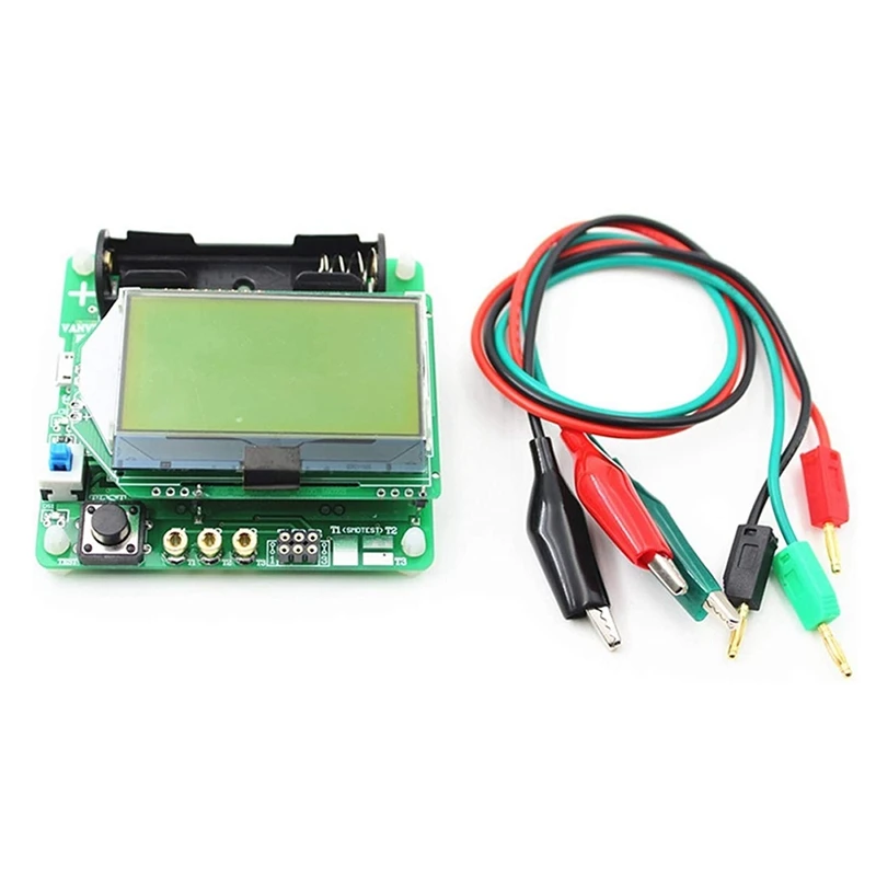 Multi-Function Tester Sense Capacitance ESR Meter Transistor Tester DIY MG328 Multi-Function Test
Multi-Function Tester Sense Capacitance ESR Meter Transistor Tester DIY MG328 Multi-Function Test