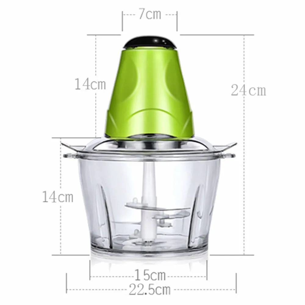 NEW 2L Automatic Powerful Electric Meat Grinder Multifunctional Food Processor Electric Chopper Meat Slicer Cutter Blender
NEW 2L Automatic Powerful Electric Meat Grinder Multifunctional Food Processor Electric Chopper Meat Slicer Cutter Blender