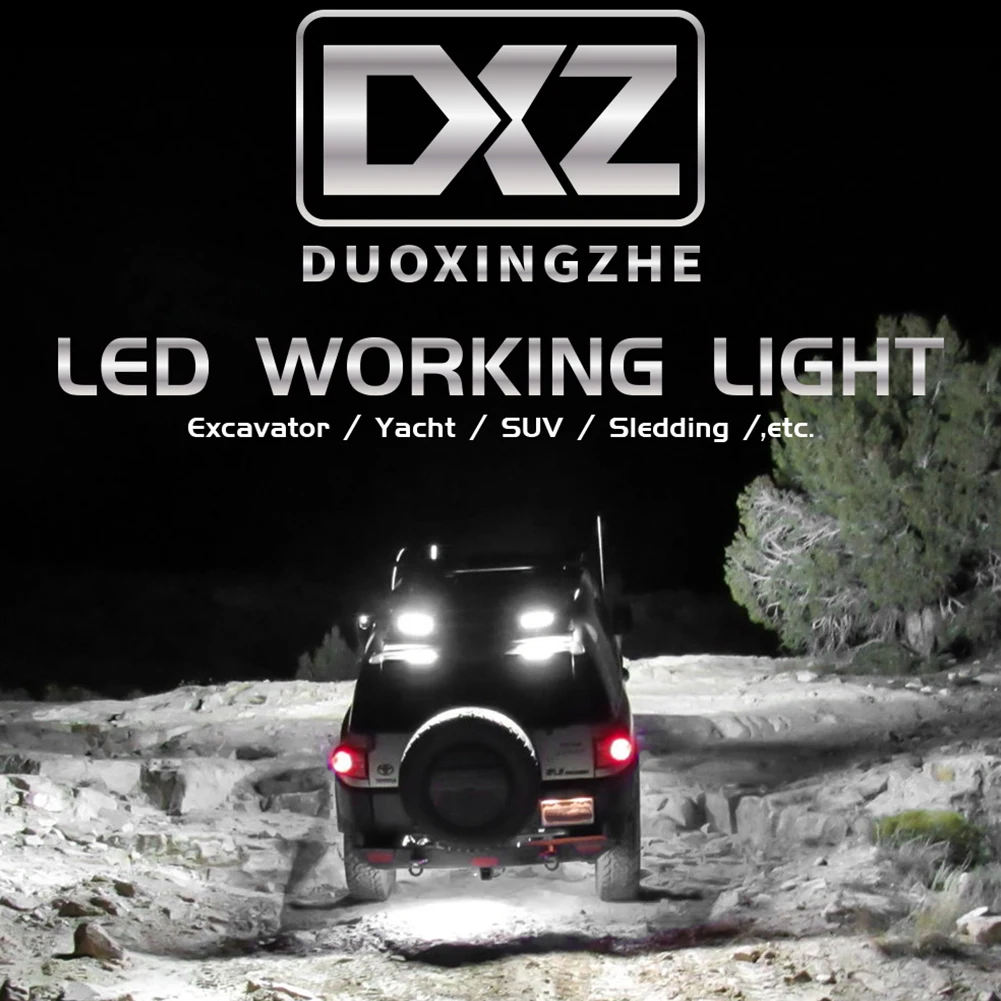 1/2Pcs LED Work Light 48W Square LED Light Super Bright Daylight Dust-proof Waterproof White Light for Car Motorcycle Trucks Car
1/2Pcs LED Work Light 48W Square LED Light Super Bright Daylight Dust-proof Waterproof White Light for Car Motorcycle Trucks Car