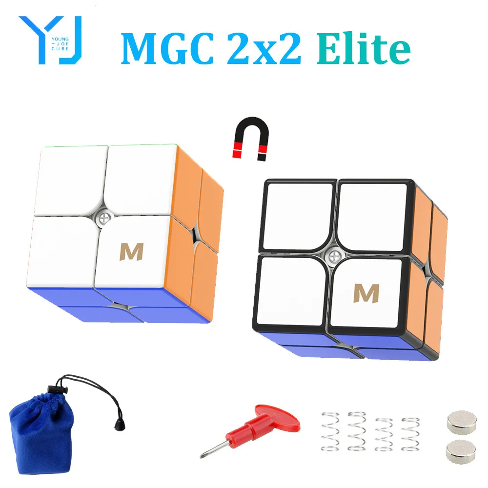 NEW YJ MGC2 Elite 2x2x2 Magnetic Cube YongJun Professional 2x2 Speed Cube MGC 2x2 Magnetic Stickers Puzzle Kids Toys Gift
NEW YJ MGC2 Elite 2x2x2 Magnetic Cube YongJun Professional 2x2 Speed Cube MGC 2x2 Magnetic Stickers Puzzle Kids Toys Gift
