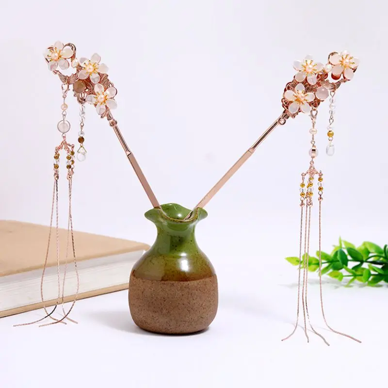 Vintage Hair Accessories for Women Luxury Hair Stick Pearls Shell Agate Crystal Jade Hairpin Chinese Hanfu Fine Jewelry
Vintage Hair Accessories for Women Luxury Hair Stick Pearls Shell Agate Crystal Jade Hairpin Chinese Hanfu Fine Jewelry