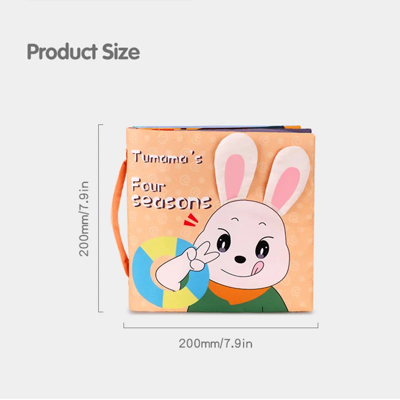 0-12 Months Baby 3D Cloth Book Toys Infant Animals Vehicle Development Cloth Books For Kids Development Educational Toy Gift
0-12 Months Baby 3D Cloth Book Toys Infant Animals Vehicle Development Cloth Books For Kids Development Educational Toy Gift