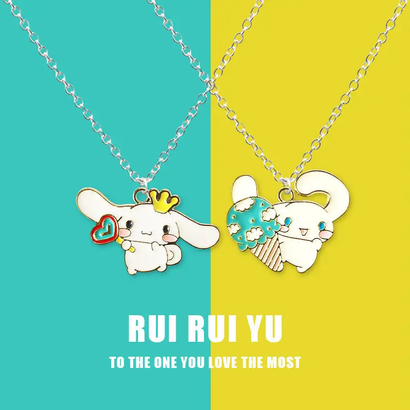 Kawaii Cinnamoroll Necklaces Ice cream Girls Pearl Necklaces Romantic Clavicle Pendant Personality Multi Layer Sweater Chain
Kawaii Cinnamoroll Necklaces Ice cream Girls Pearl Necklaces Romantic Clavicle Pendant Personality Multi Layer Sweater Chain